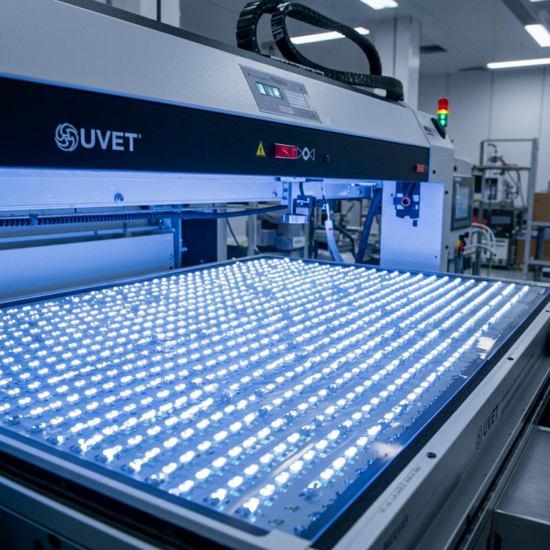 Wide-area UV exposure